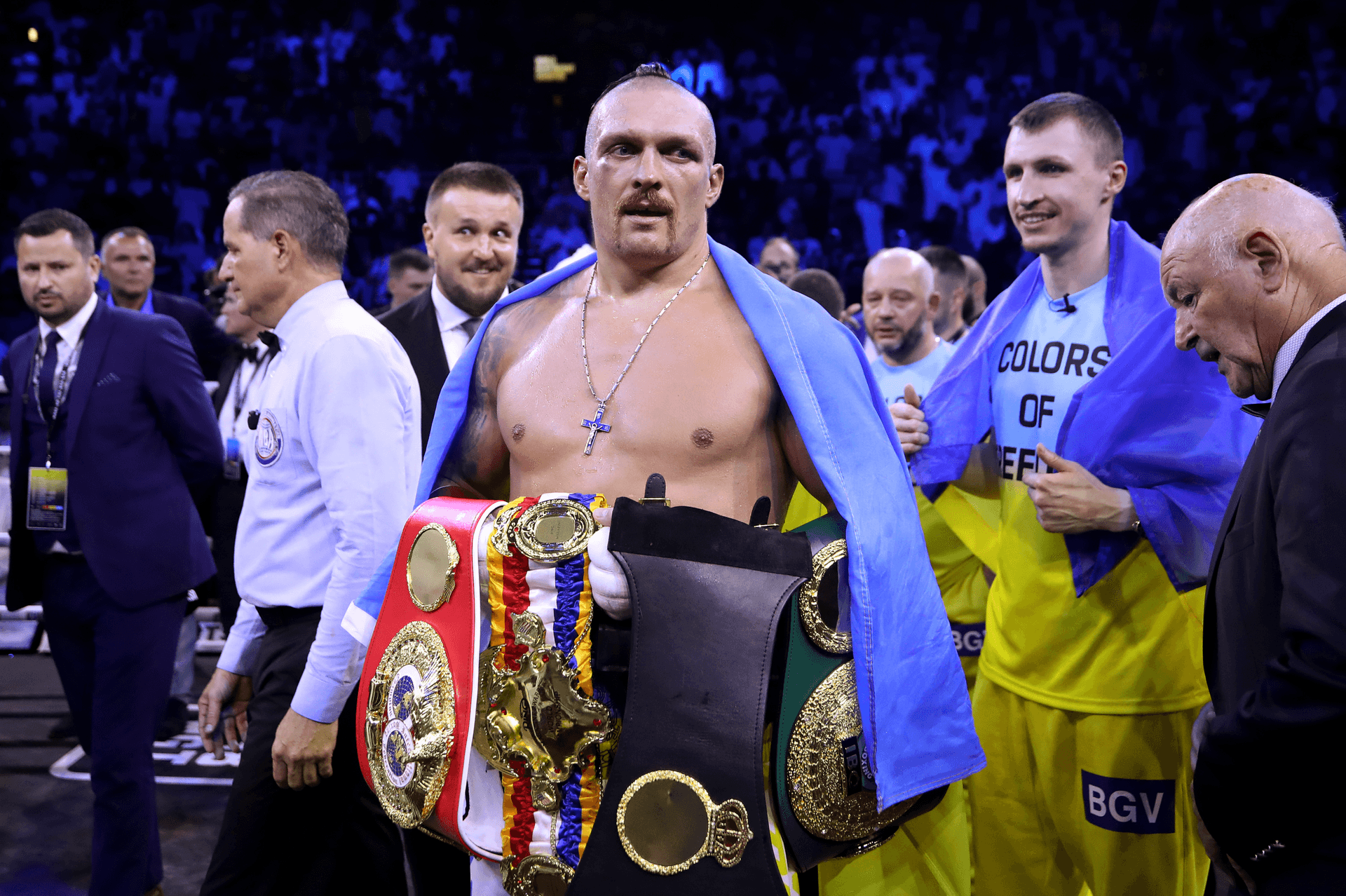 Олександр Усик / Фото - Yahoo
