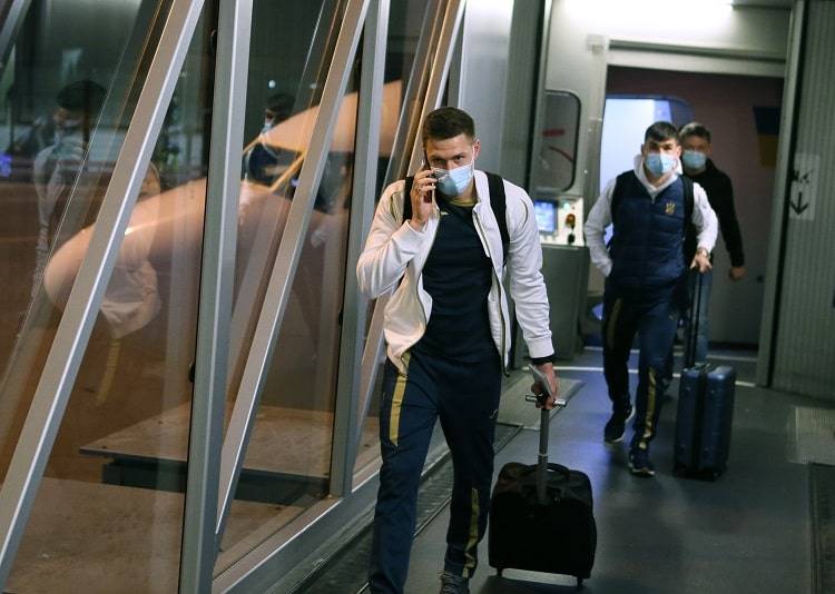 Сборная Украины сдала новые тесты на коронавирус после матча с Германией и уже получила результаты