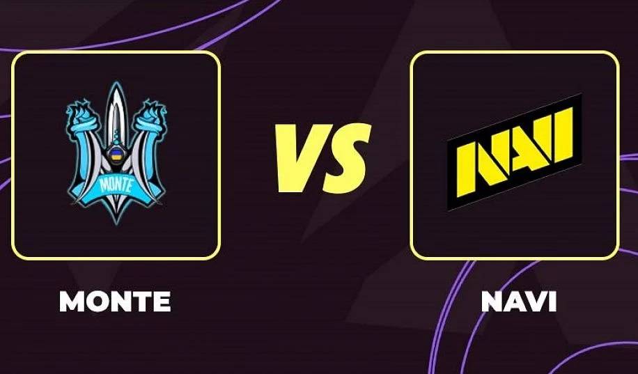 Monte обошли NAVI в рейтинге лучших команд