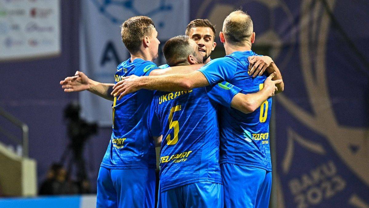 Украина победила в матче открытия Чемпионата мира