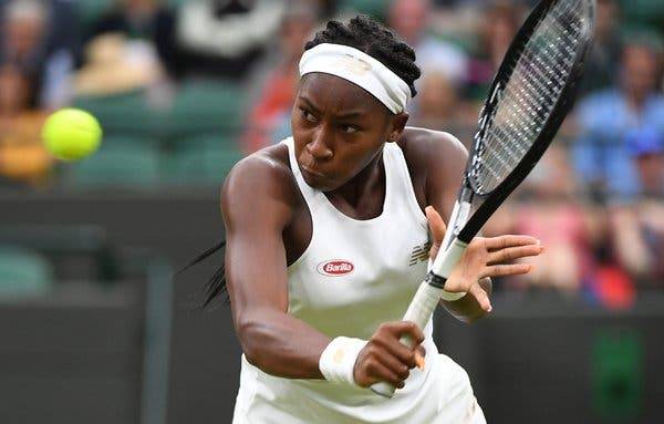17-річна Гауфф – єдина тенісистка на Wimbledon, яка подала зі швидкістю 200 км / год