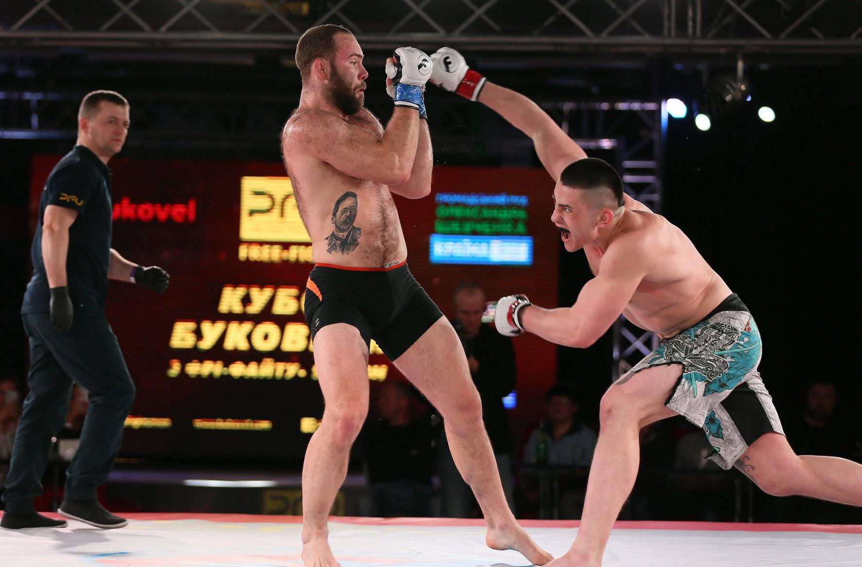 Файт-кард 5 тура «Кубка Буковеля»