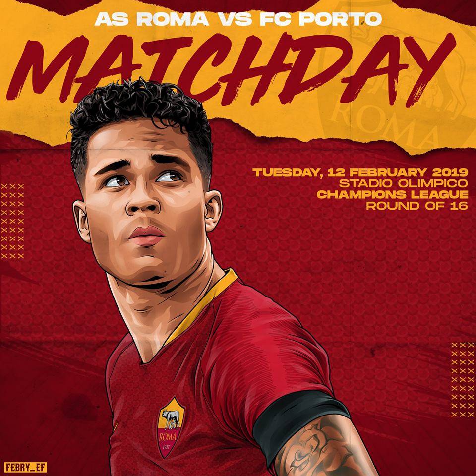 Джастин Клюйверт попал на афишу матча «Рома» – «Порту»