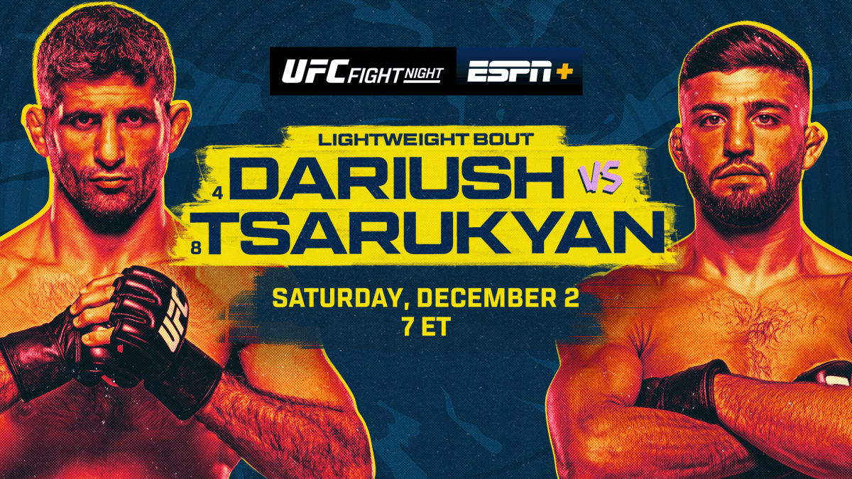 Результати UFC on ESPN 52: Царукян нокаутував Даріуша, поразка Потєрі та Гастелума