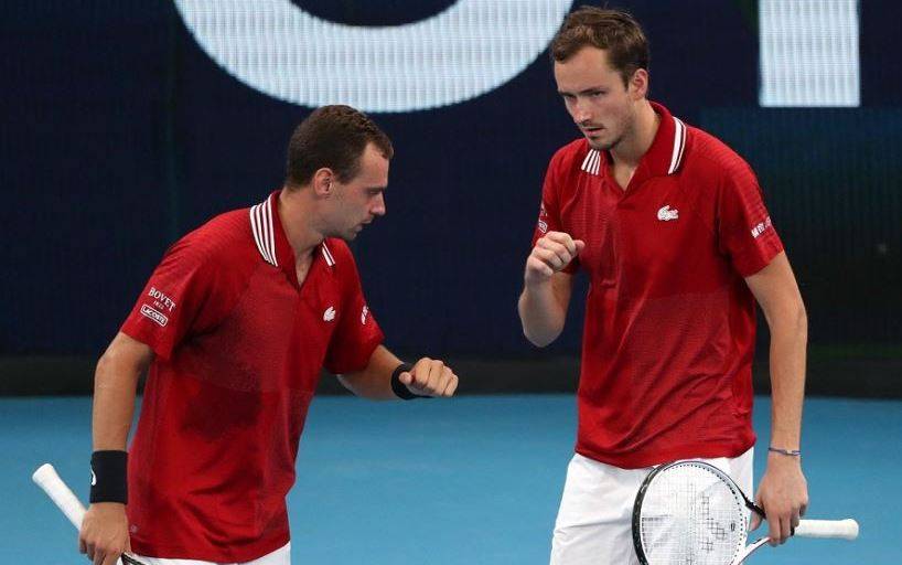 Росія переграла Італію і вийшла в півфінал ATP Cup