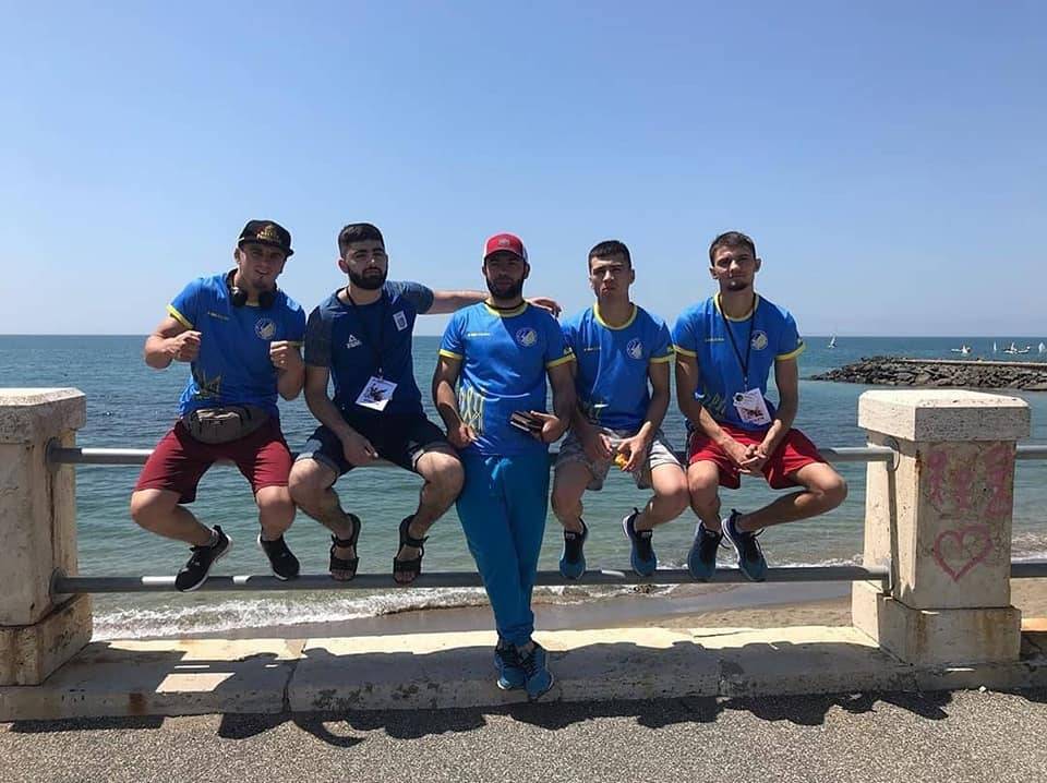 Сборная Украины прогулялась по Риму