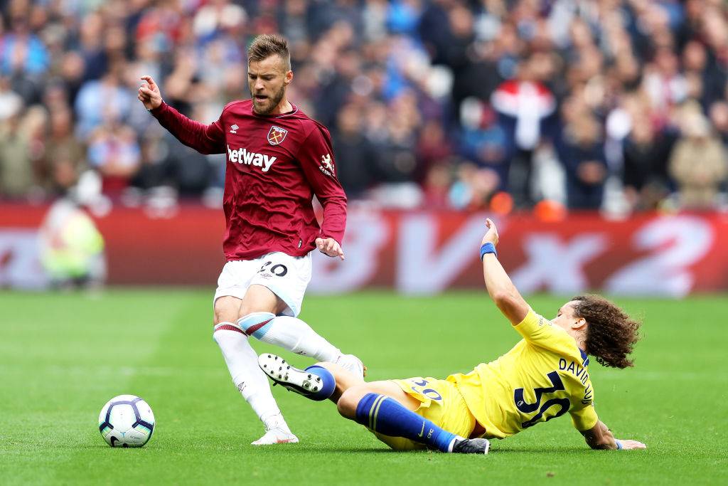 Ярмоленко остался в запасе на игру «Вест Хэма» против «Бернли»