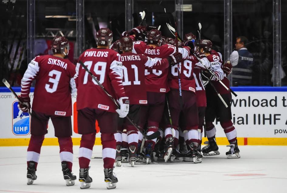 Латвия добыла вторую победу на чемпионате мира, не пропустив от Италии