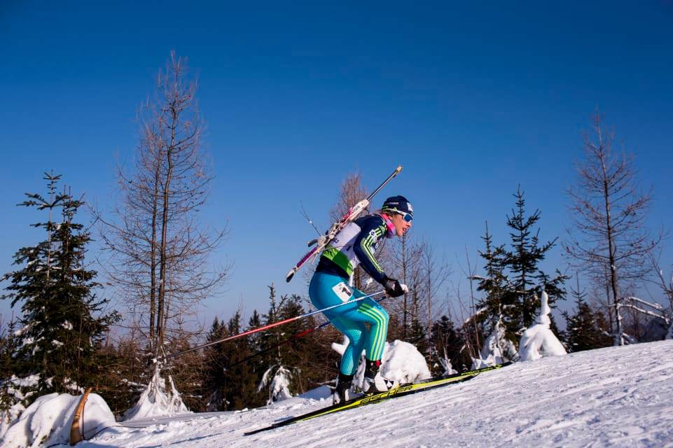 Как Джима взяла вторую награду на чемпионате Европы. Полное видео женского персьюта в Душниках-Збруй