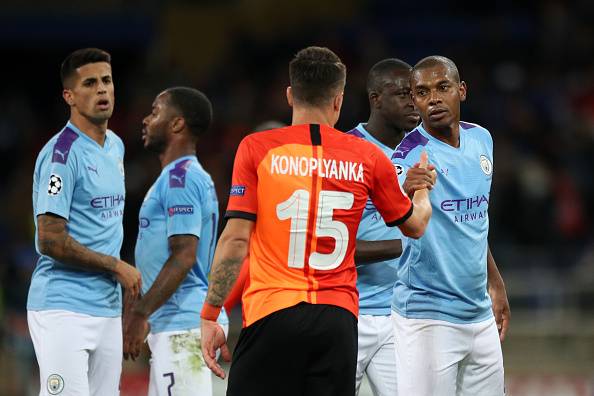 Фернандиньо: «Это был спокойный вечер для защиты «Манчестер Сити»