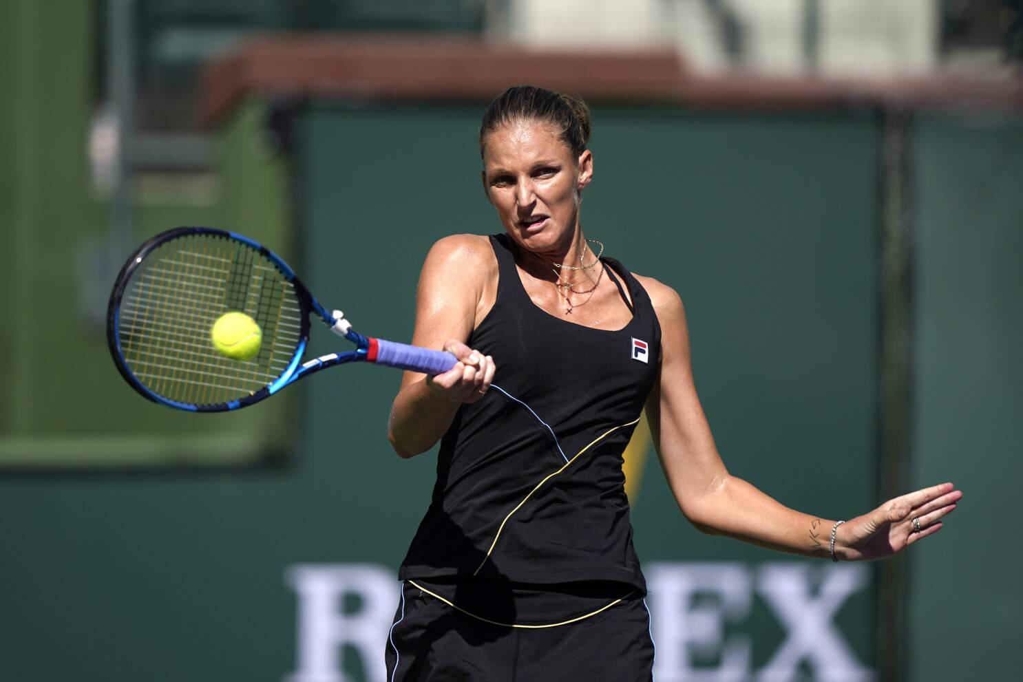 Плішкова здолала Мугурусу на Підсумковому турнірі WTA