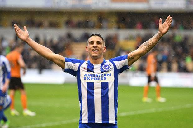 Вингер «Брайтона» забил великолепный мяч в стиле Роббена