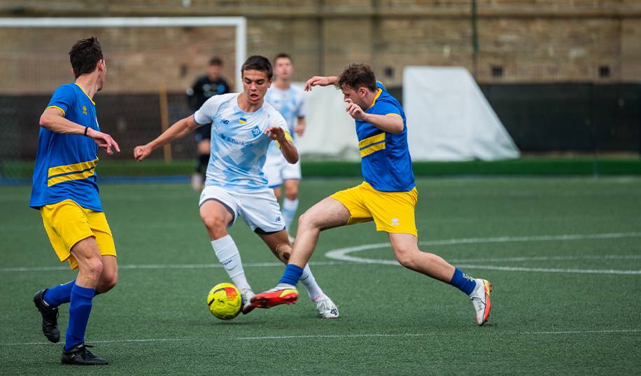 Юнацька команда «Динамо» забила 11 м'ячів за 55 хвилин