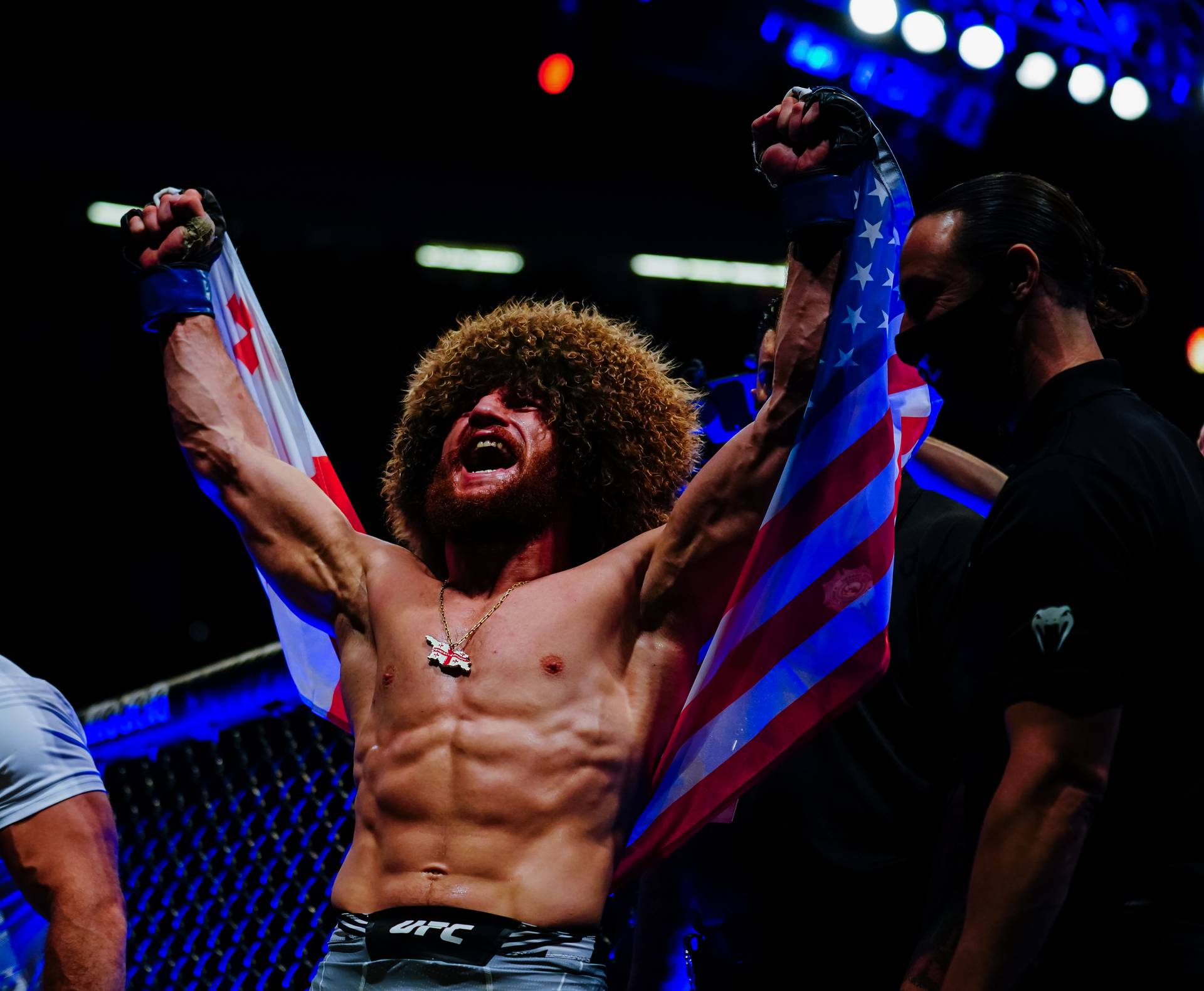 Двалишвили – о вражде с экс-чемпионом UFC: «Все мы знаем, что россияне делают сейчас в Украине и что они сделали в Грузии»