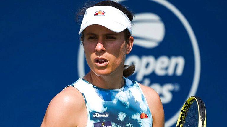 Конта снялась с US Open из-за травмы