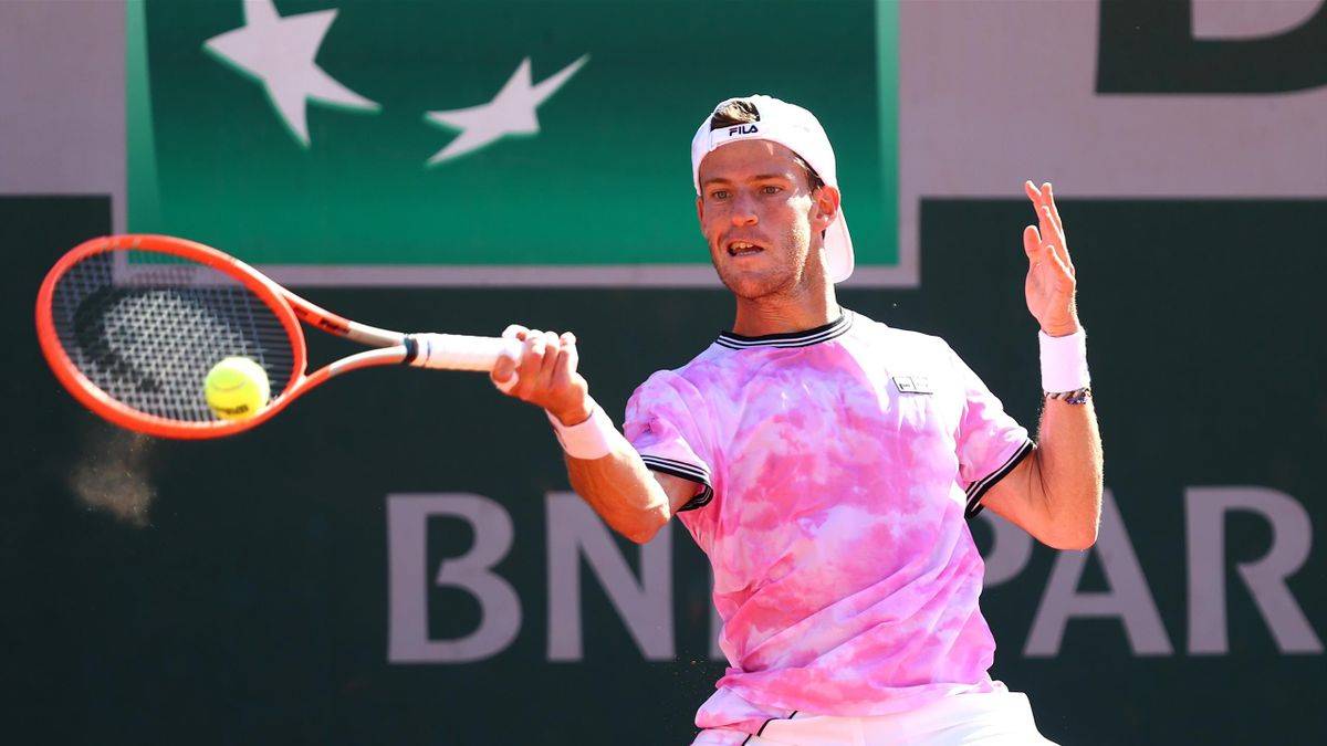 Шварцман впевнено вийшов до другого раунду Roland Garros