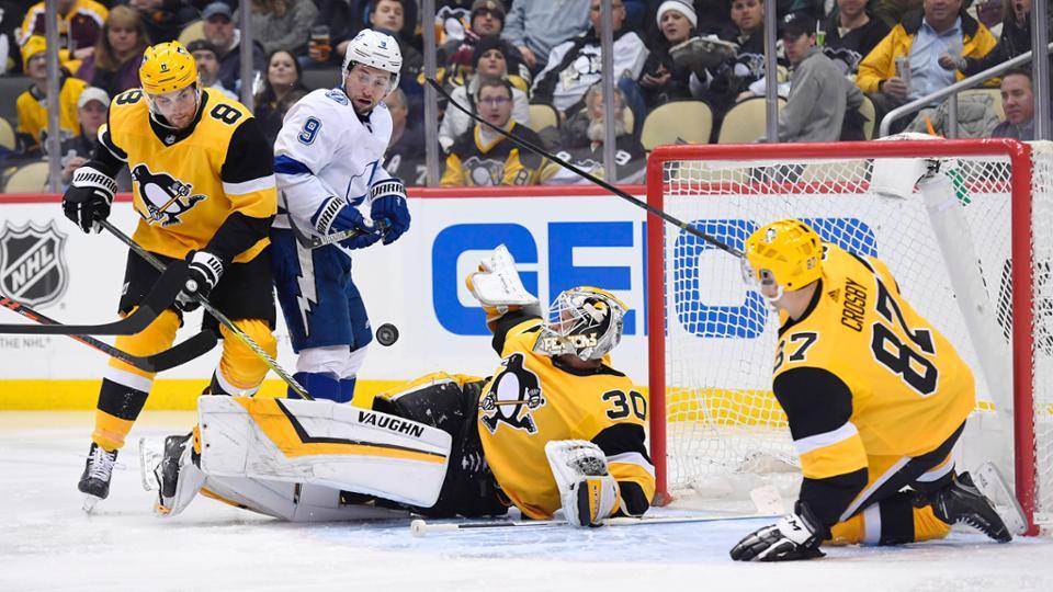 «Питтсбург» обыграл «Тампу», забросив три шайбы менее чем за пять минут