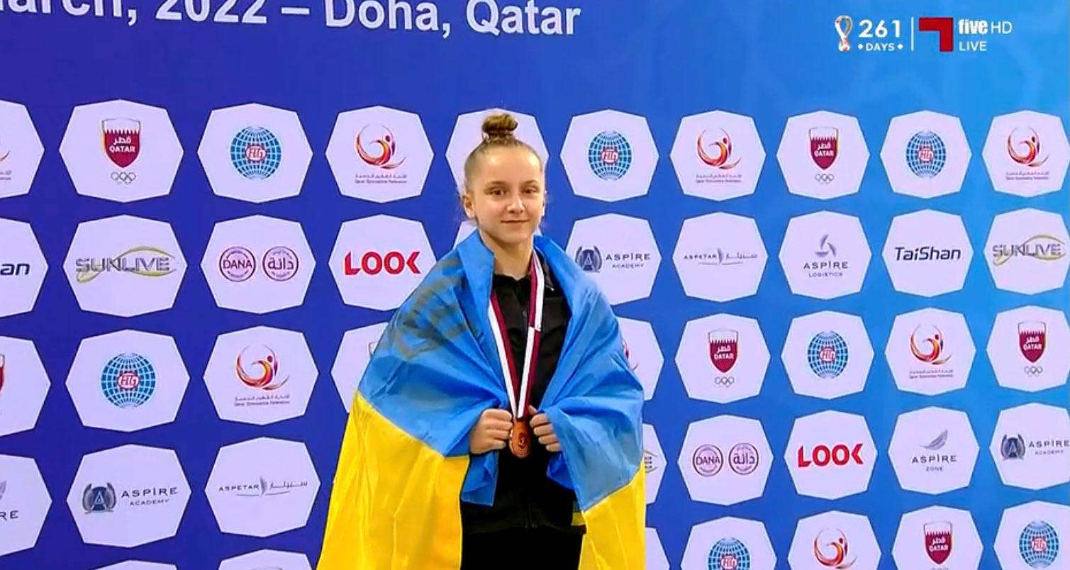 15-річна українка відмовилася підніматися на п'єдестал з росіянками - на етапі Кубка світу Батрона завоювала дві медалі
