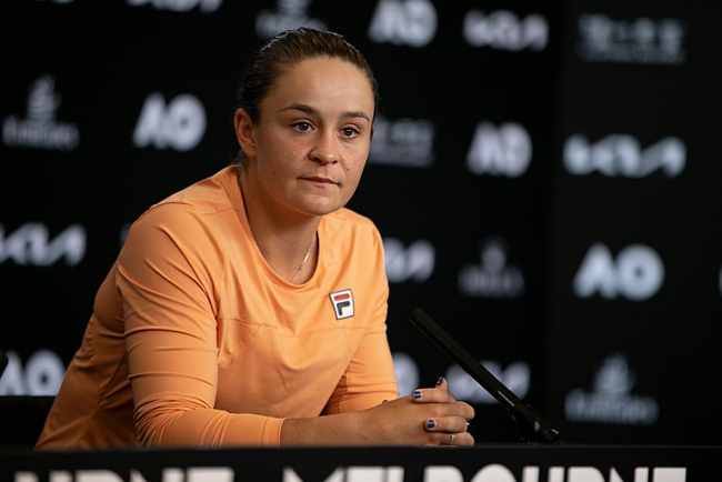 Барти: «Сегодня был непростой матч, и мне бы хотелось сыграть немного лучше»