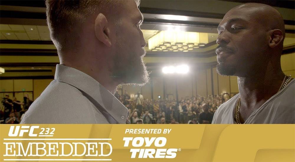 Пятый выпуск видеоблога к UFC 232. Видео