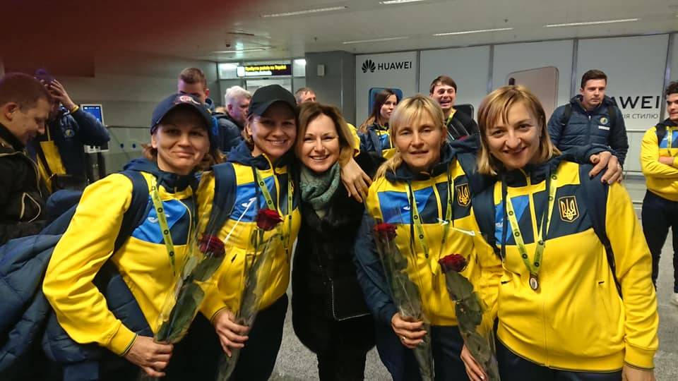 Женская сборная Украины вернулась из ЮАР после выхода на чемпионат мира