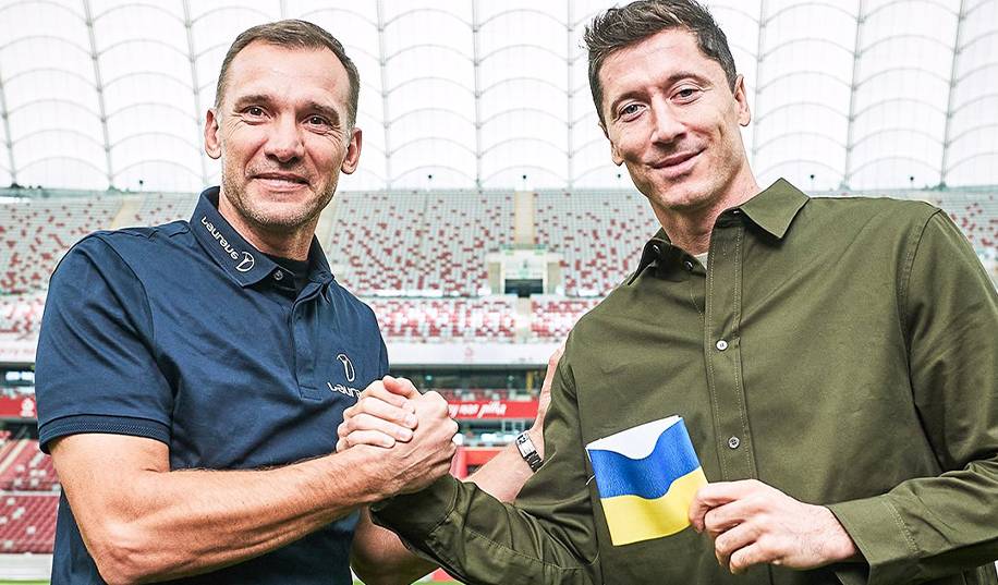 Шевченко оценил дебютный сезон Левандовски в «Барселоне» как отличный