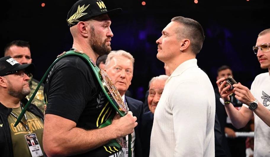 Усик – о стердауне с Фьюри: «Я ему посоветовал отдохнуть»