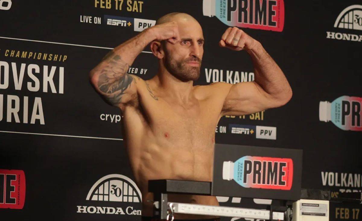 ﻿Результаты взвешивания UFC 298: Волкановски – Топурия