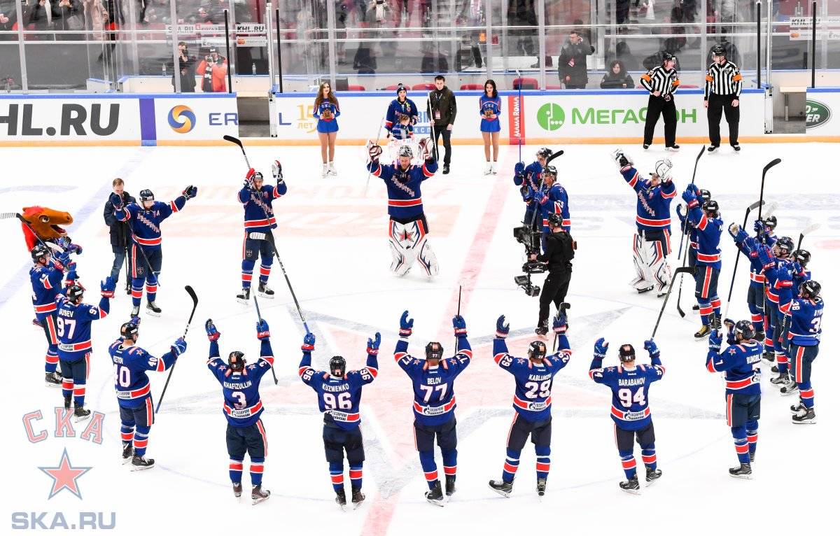 СКА благодаря разгрому рижского «Динамо» обошел ЦСКА в таблице