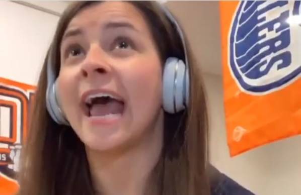 Делай классно, и тебя заметят! «Эдмонтон» оценил видео своей болельщицы в TikTok