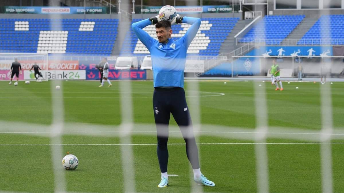 Воротар «Динамо» пропустить півроку через травму коліна