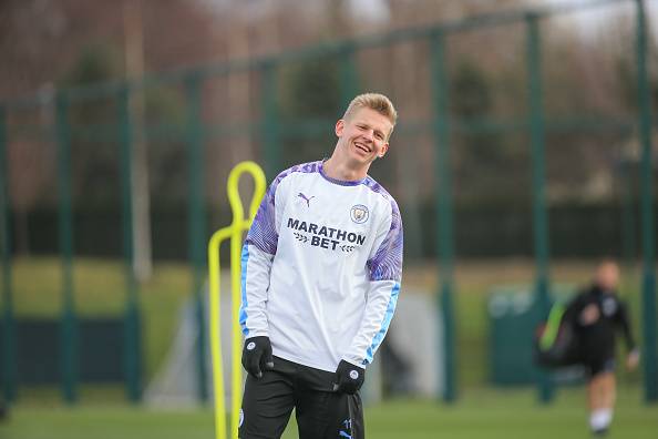 «Манчестер Сити» вызвал Зинченко на базу, чтобы снять ролик для Instagram