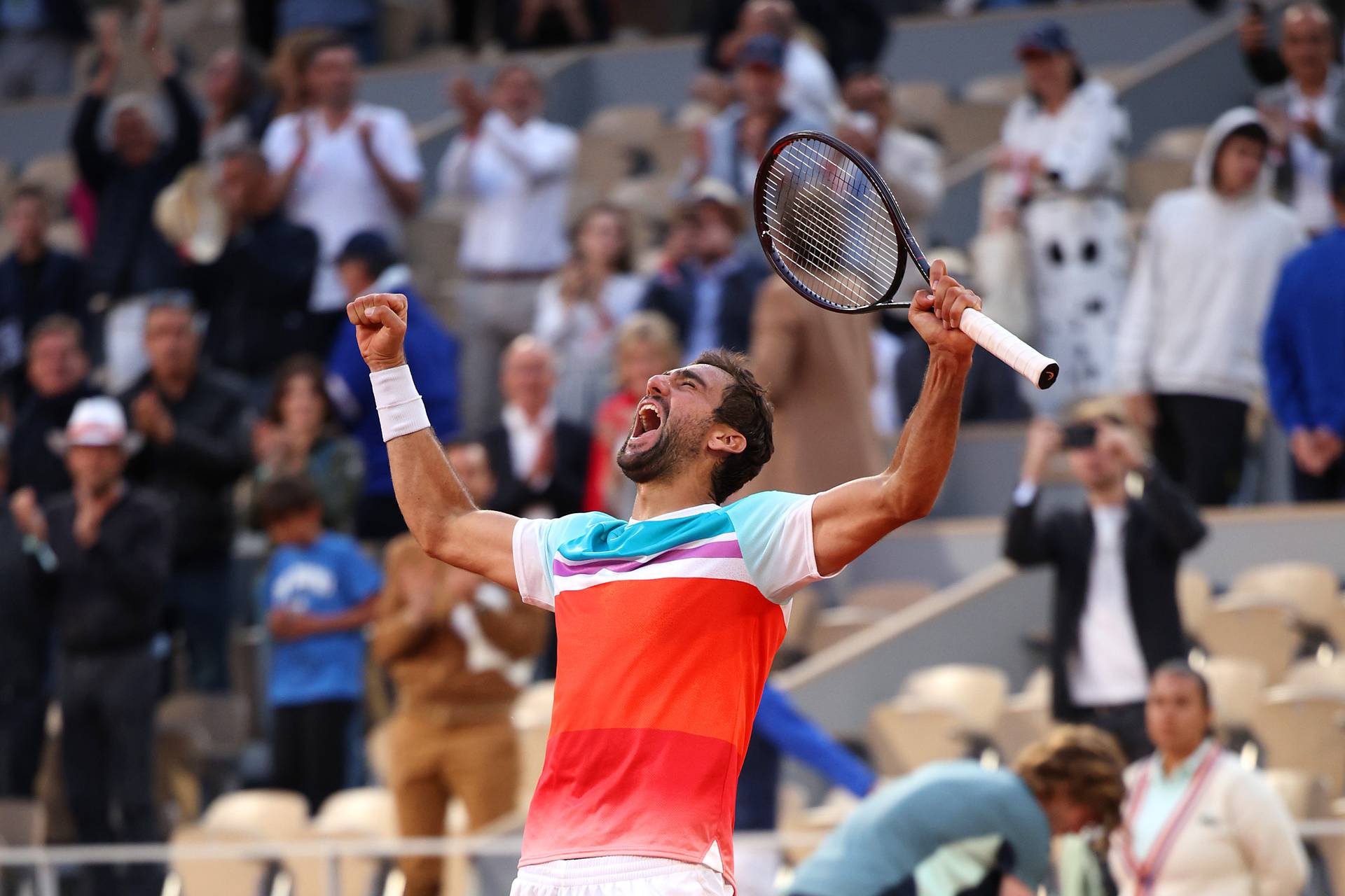 Чилич зняв скальп останнього росіянина. Відомі всі пари Roland Garros