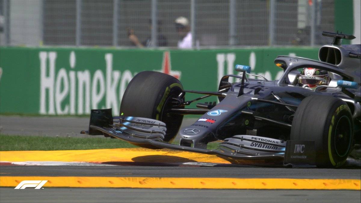 Хэмилтон врезался в стену во время второй практики Гран-при Канады