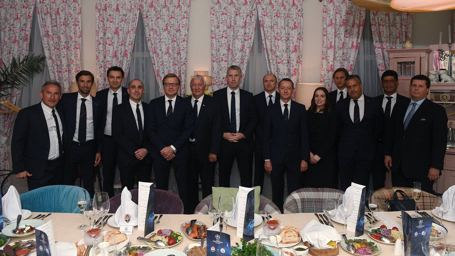 «Шахтер» и «Манчестер Сити» провели совместный ужин