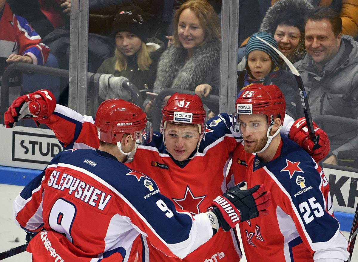 ЦСКА обыграл «АК Барс» и другие результаты дня в КХЛ