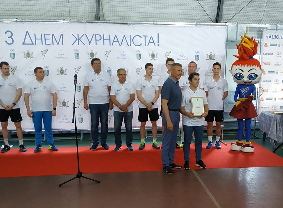 НОК Украины отметил журналиста сайта XSPORT.ua