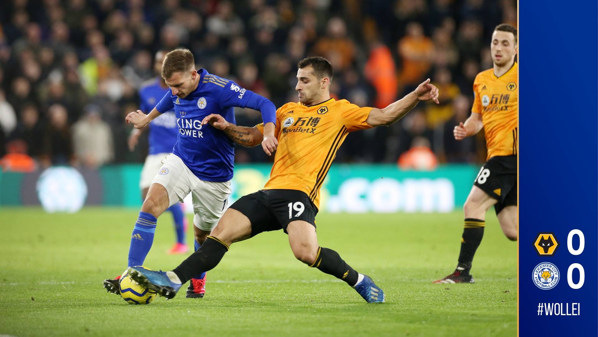 Один из лидеров АПЛ в меньшинстве не сумел обыграть «Вулверхэмптон»