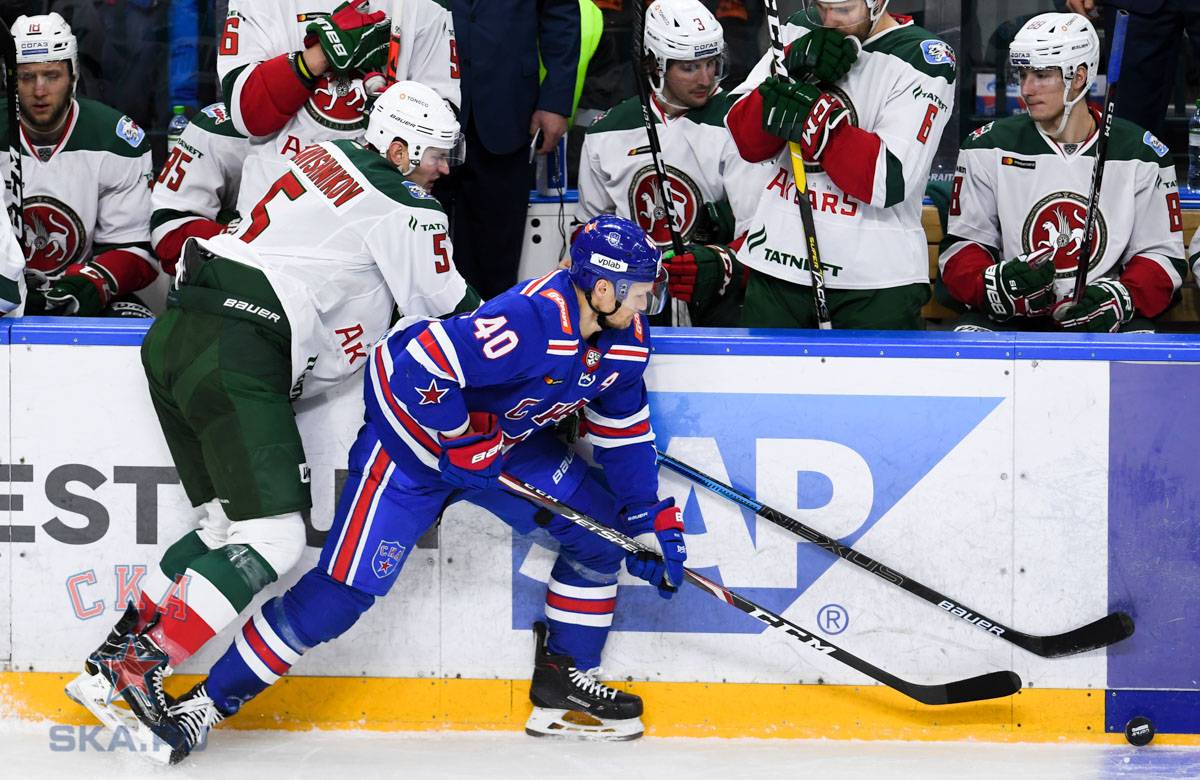 «Ак Барс» не смог прервать победную серию СКА, ЦСКА победил «Динамо» в дерби