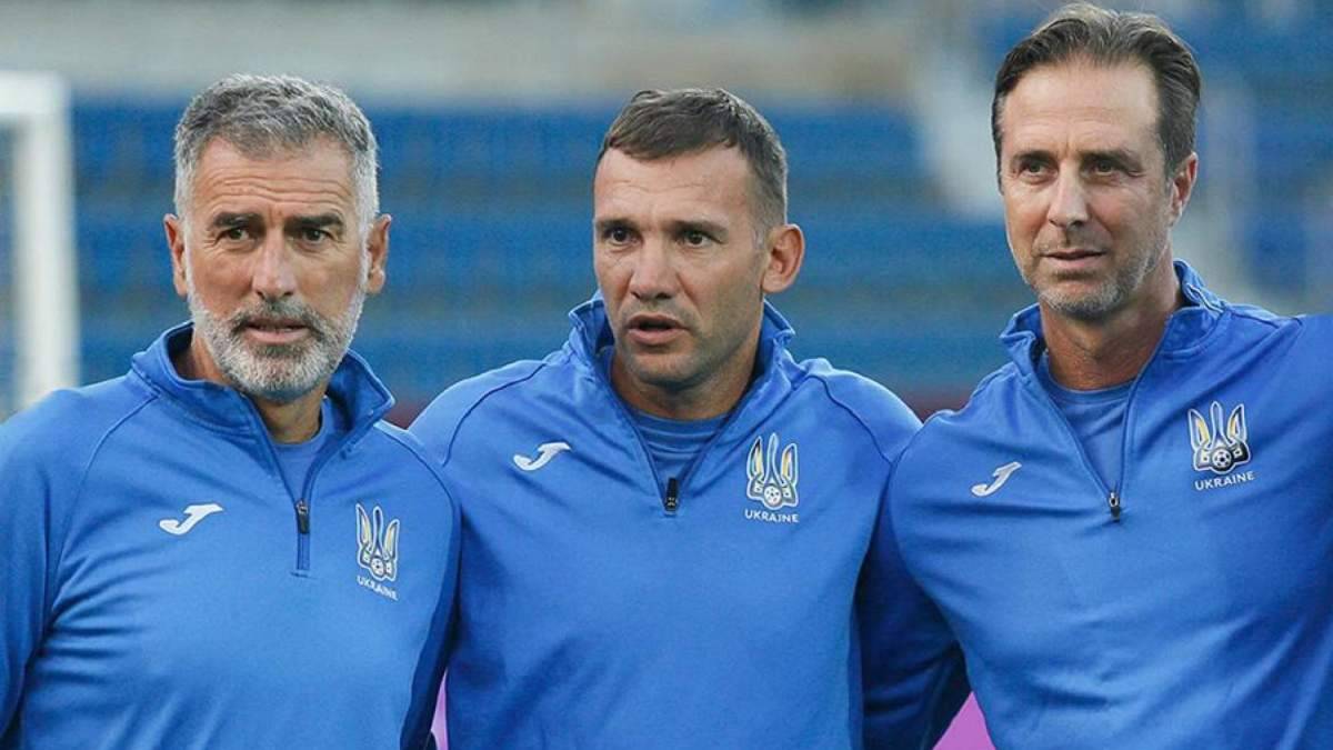 Шевченко з Тасотті і Малдерой прийшов на матч Україна – Франція