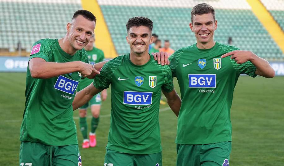 Нападающий Полесья: «Рад, что мы не остановились после Динамо»