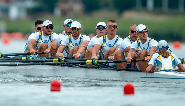 Українська чоловіча вісімка – бронзові призери етапу Кубка світу