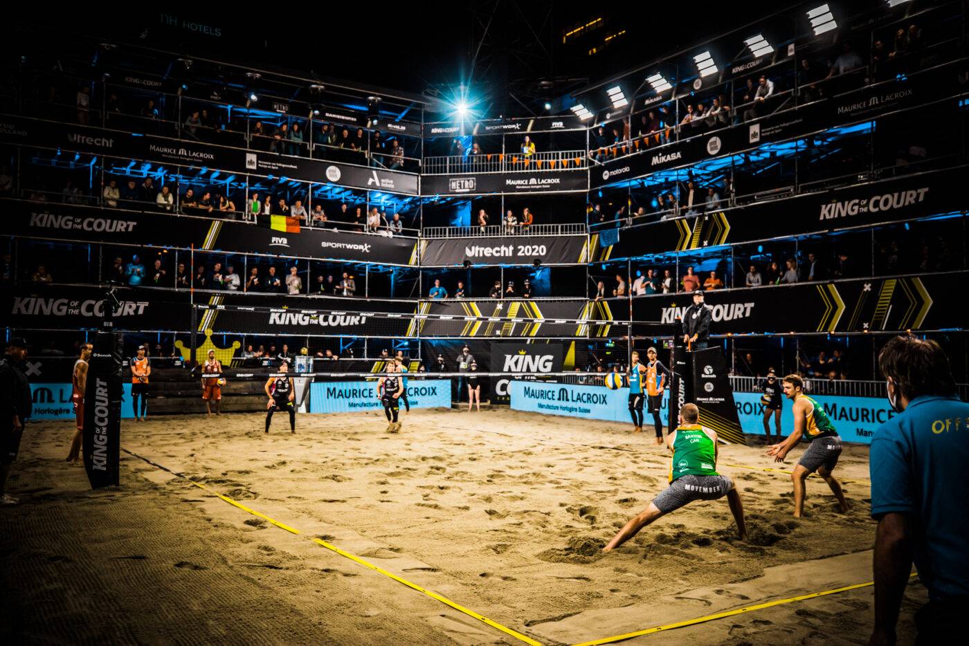 Кращі пляжні волейболісти світу на турнірі King of the Court 2022. Слідкуйте за баталіями в Гамбурзі на XSPORT