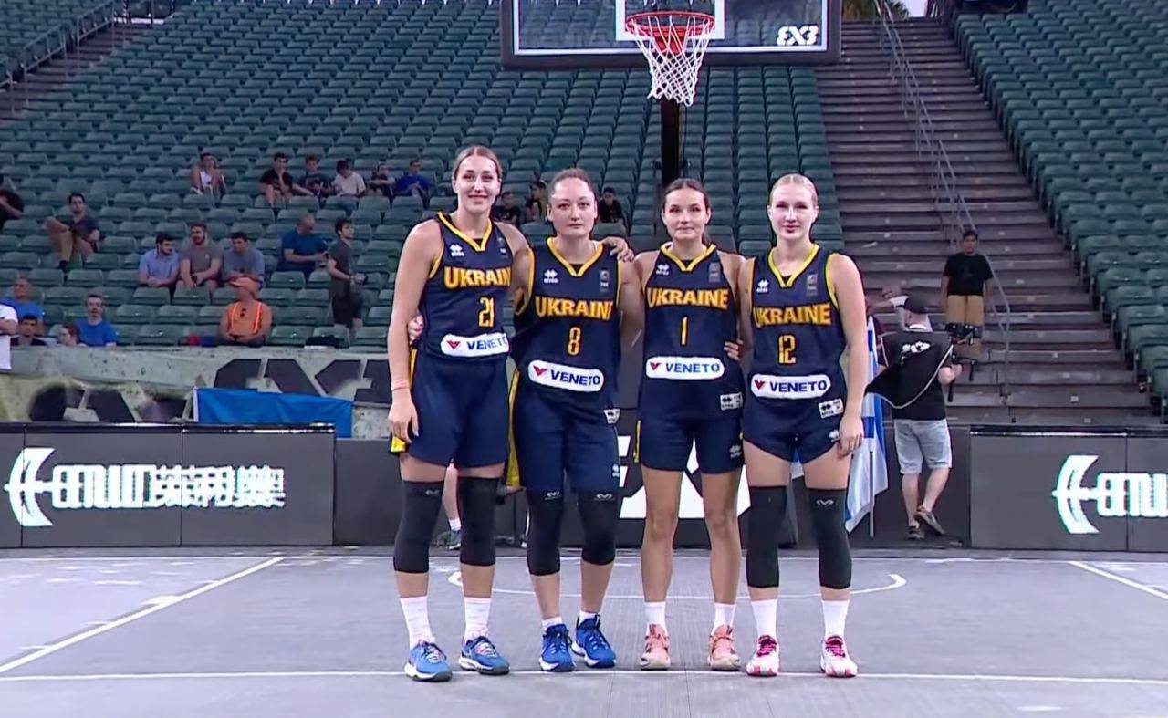 Жіноча збірна України 3x3 завершила боротьбу на чемпіонаті Європи 