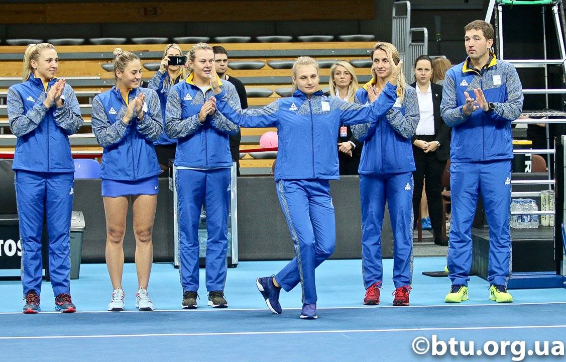 Украинские теннисистки продемонстрировали сплоченность перед ключевым матчем против Эстонии