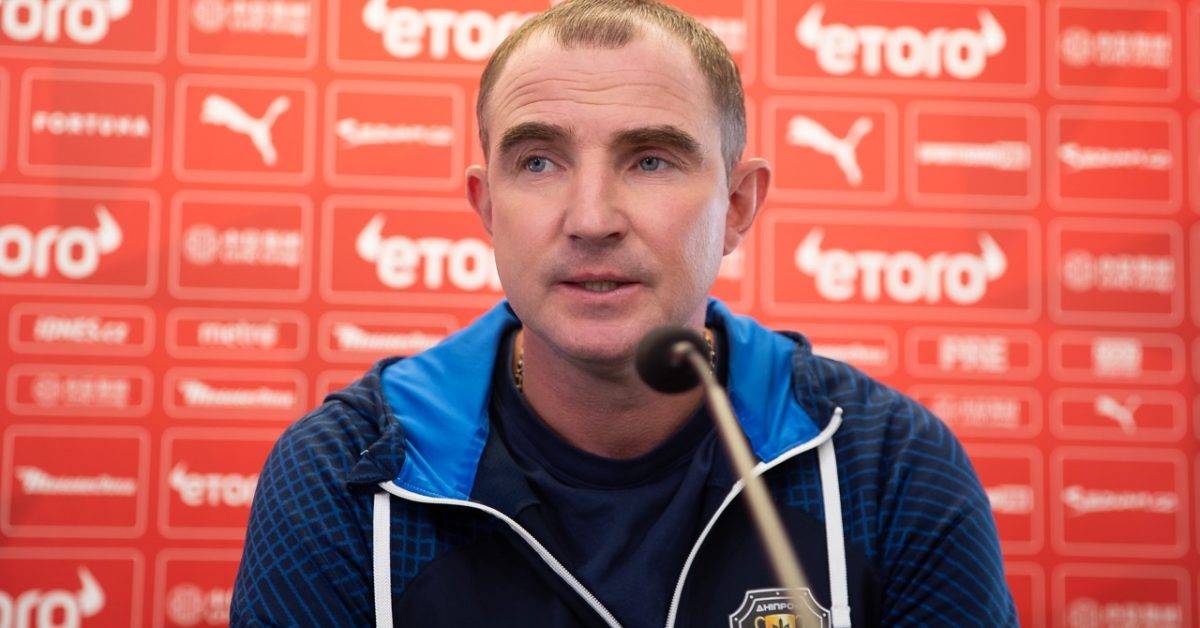 Кучер проанонсував дебют новачків «Дніпра-1» в матчі проти Славії