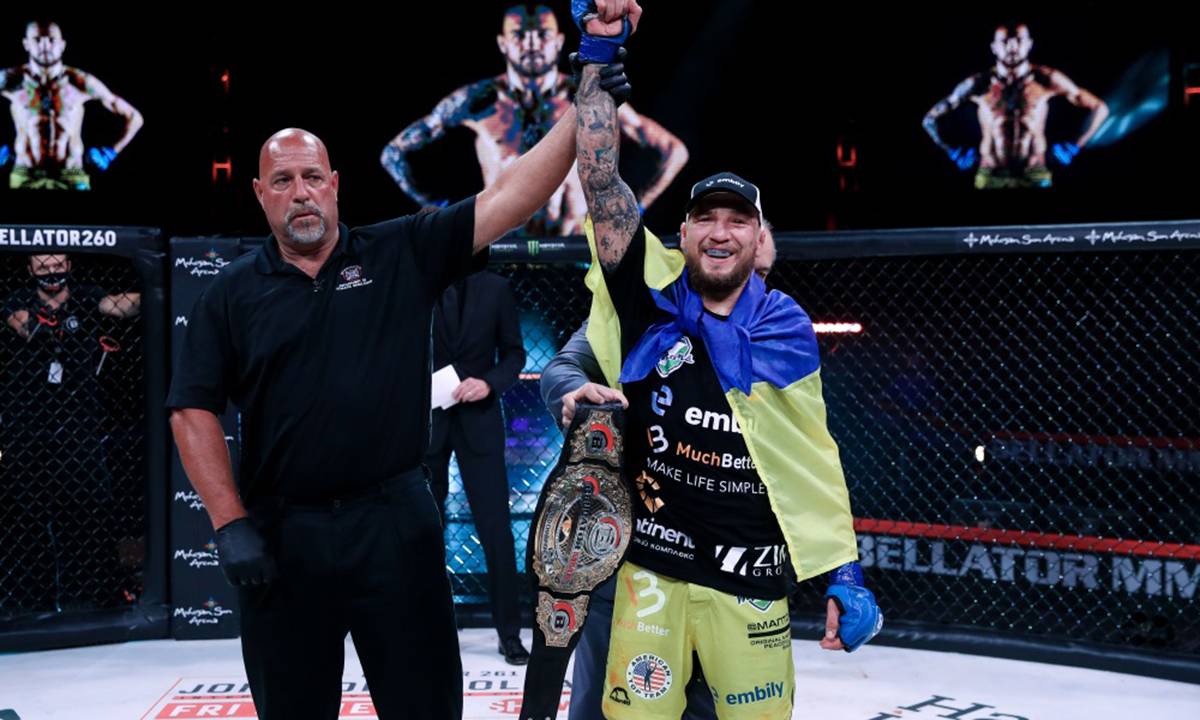 Амосов завершив рік на 5 місці в рейтингу P4P Bellator