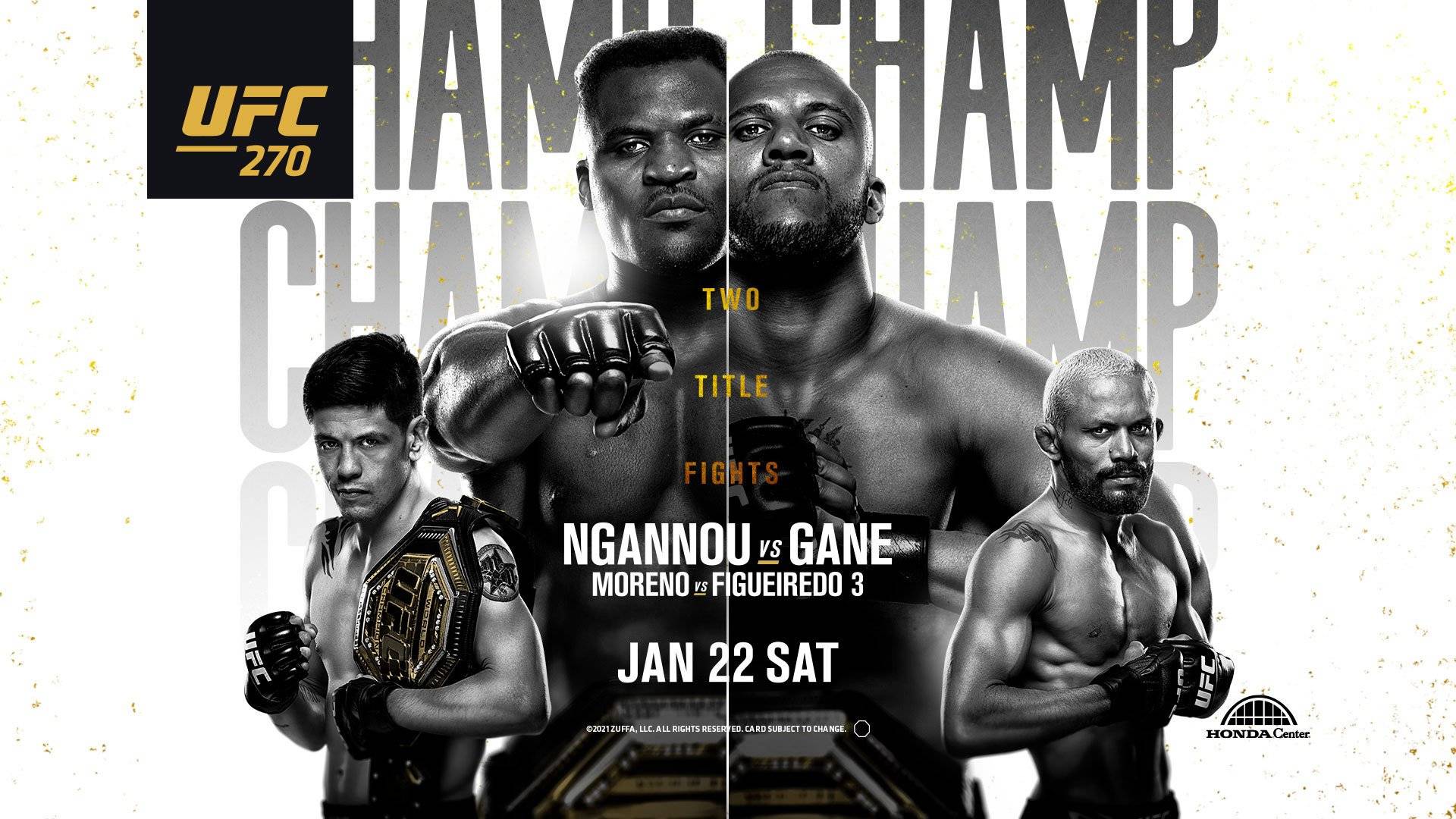 Результати UFC 270: Перемоги Нганну, Фігейредо, Перейри і Нурмагомедова