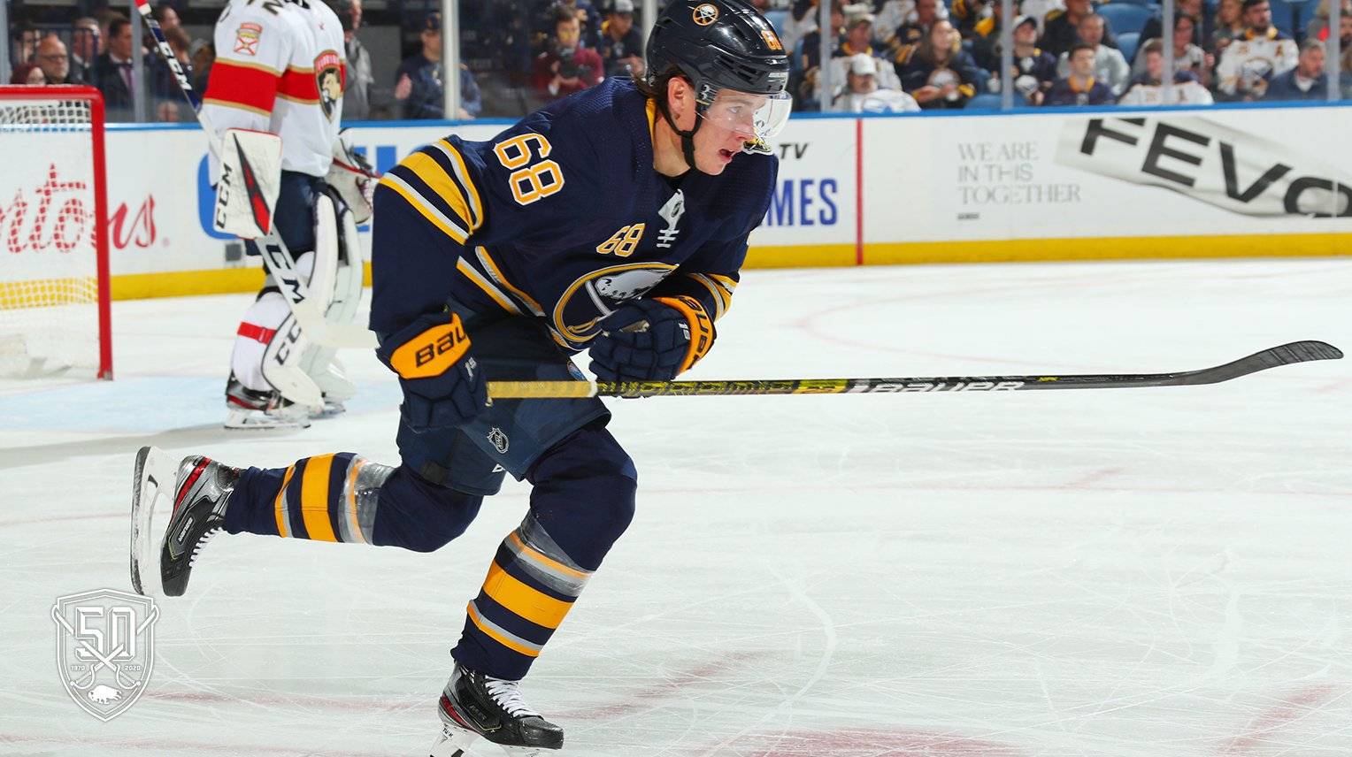 Нападающий «Баффало» установил уникальное достижение в истории НХЛ