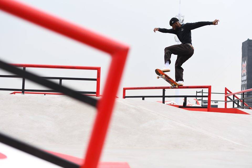 Соревнования по скейтборду в рамках X Games. Видео трансляция